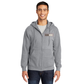 Port & Co™ Essential Fleece Full-Zip Hooded Sweatshirt - Athletic Heather