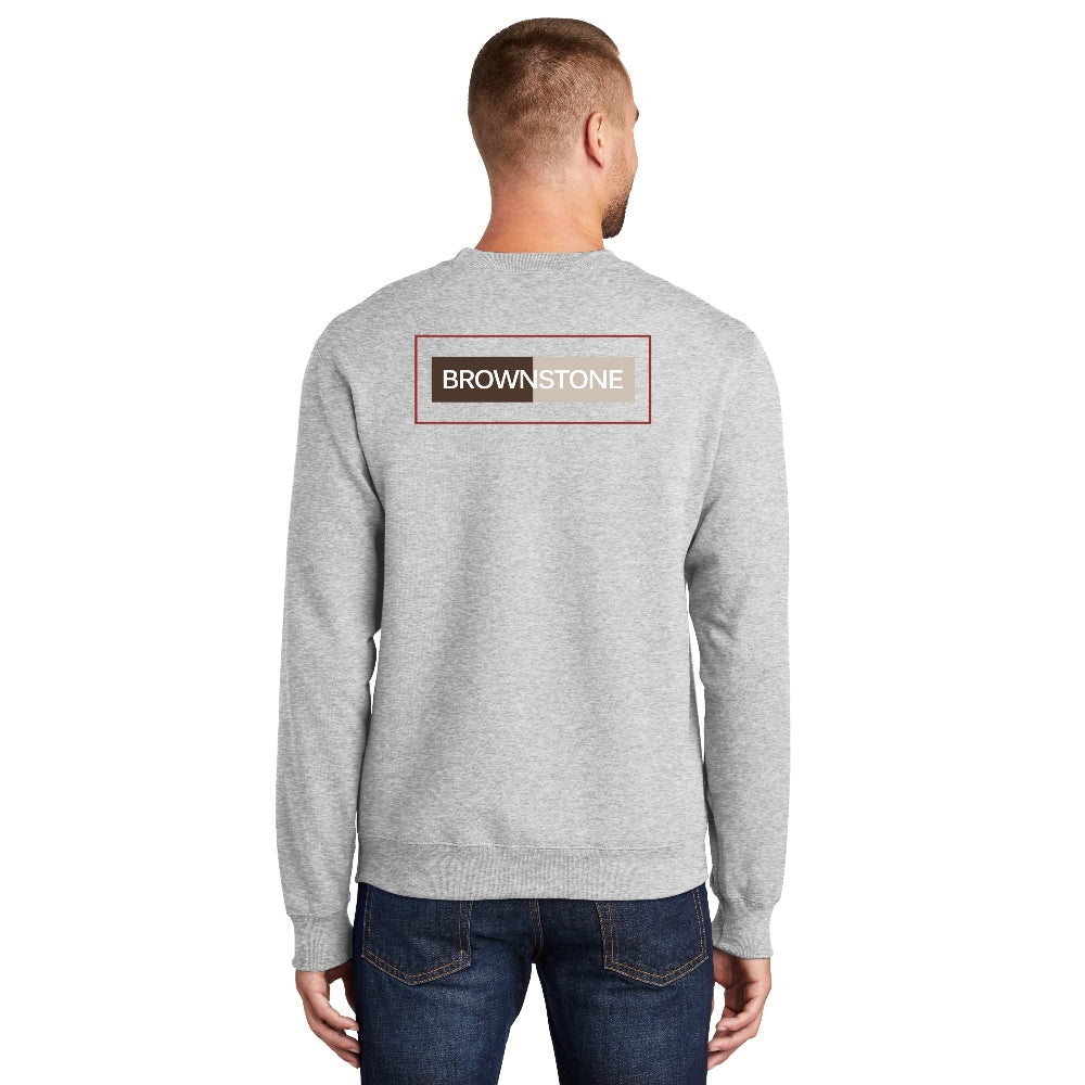 Port & Co™ Essential Fleece Crewneck Sweatshirt - Ash