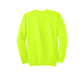 Port & Co™ Essential Fleece Crewneck Sweatshirt - Safety Green