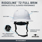 Pyramex HPT256110 Ridgeline T2 Full Brim Hard Hat - 6-Point Ratchet Suspension - White