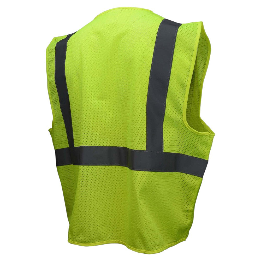 Radians SV2Z Type R Class 2 Economy Mesh Safety Vest - Yellow/Lime