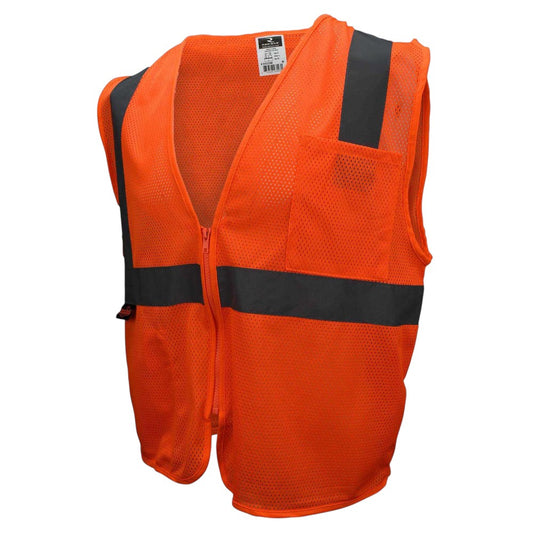 Radians SV2Z Type R Class 2 Economy Mesh Safety Vest - Orange