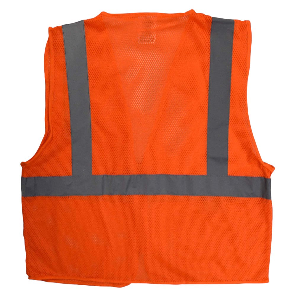 Radians SV2Z Type R Class 2 Economy Mesh Safety Vest - Orange