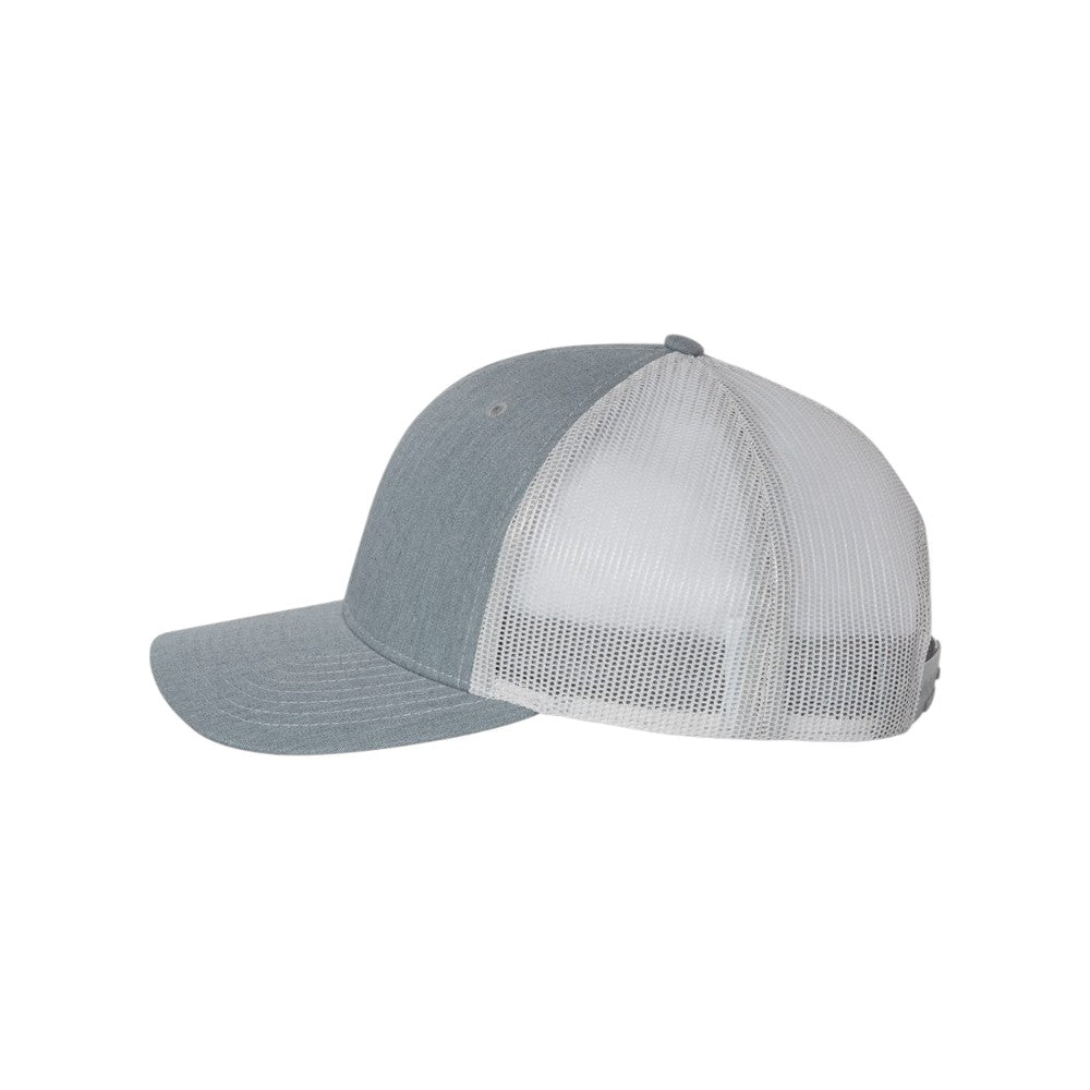 Richardson 112 Trucker Cap - Heather Grey/Light Grey