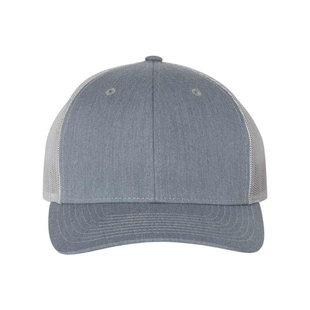 Richardson 112 Trucker Cap - Heather Grey/Light Grey