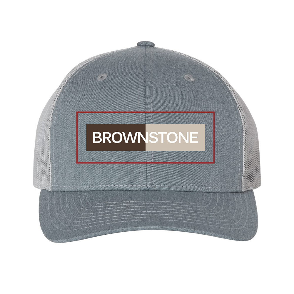 Richardson 112 Trucker Cap - Heather Grey / Light Grey