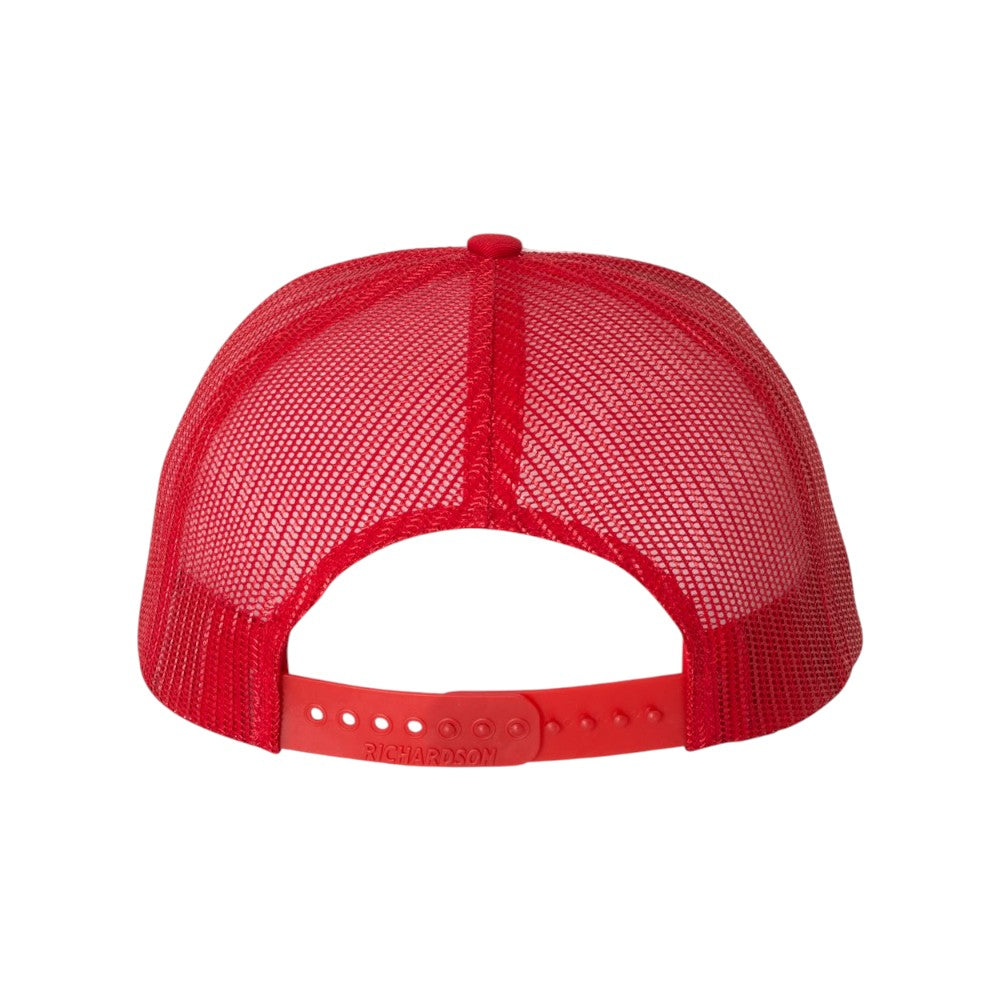 Richardson 112 Trucker Hat - Red/White