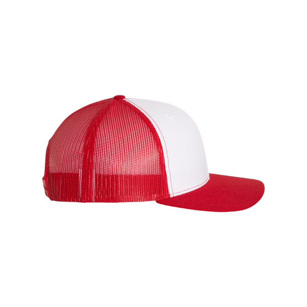 Richardson 112 Trucker Hat - Red/White