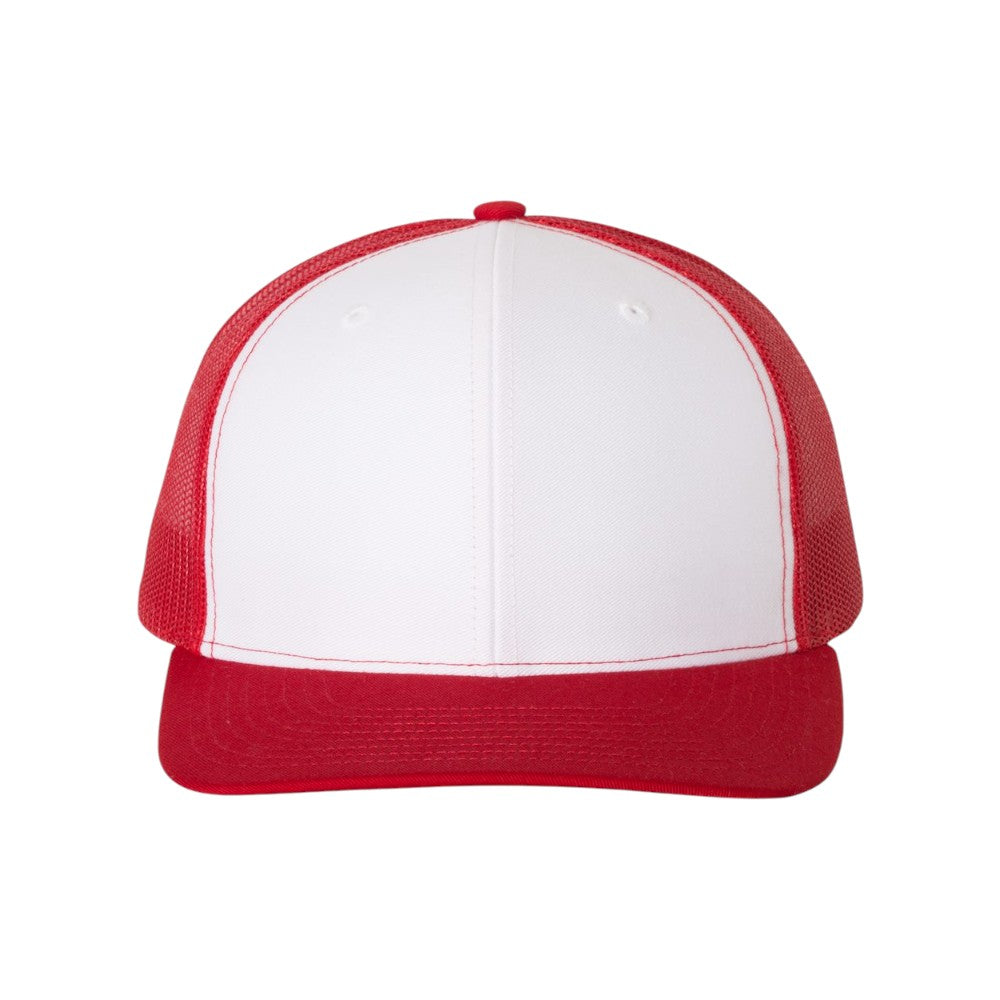 Richardson 112 Trucker Hat - Red/White