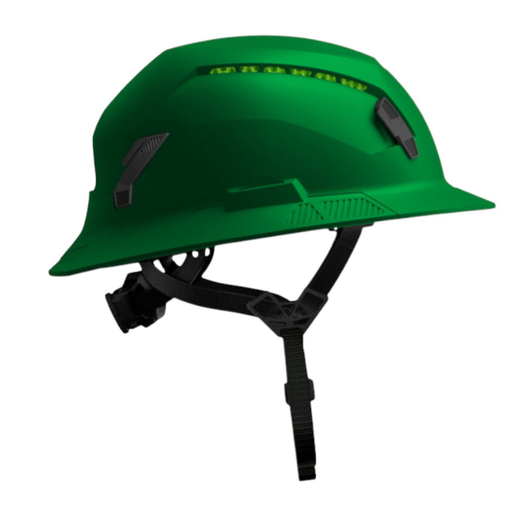 SHK-1 Full Brim Vented - Forest Green