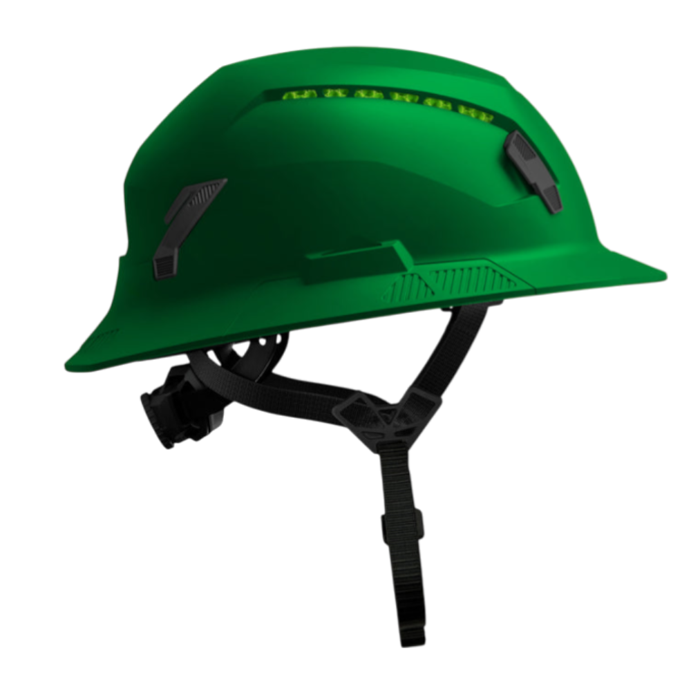 SHK-1 Full Brim Vented - Forest Green