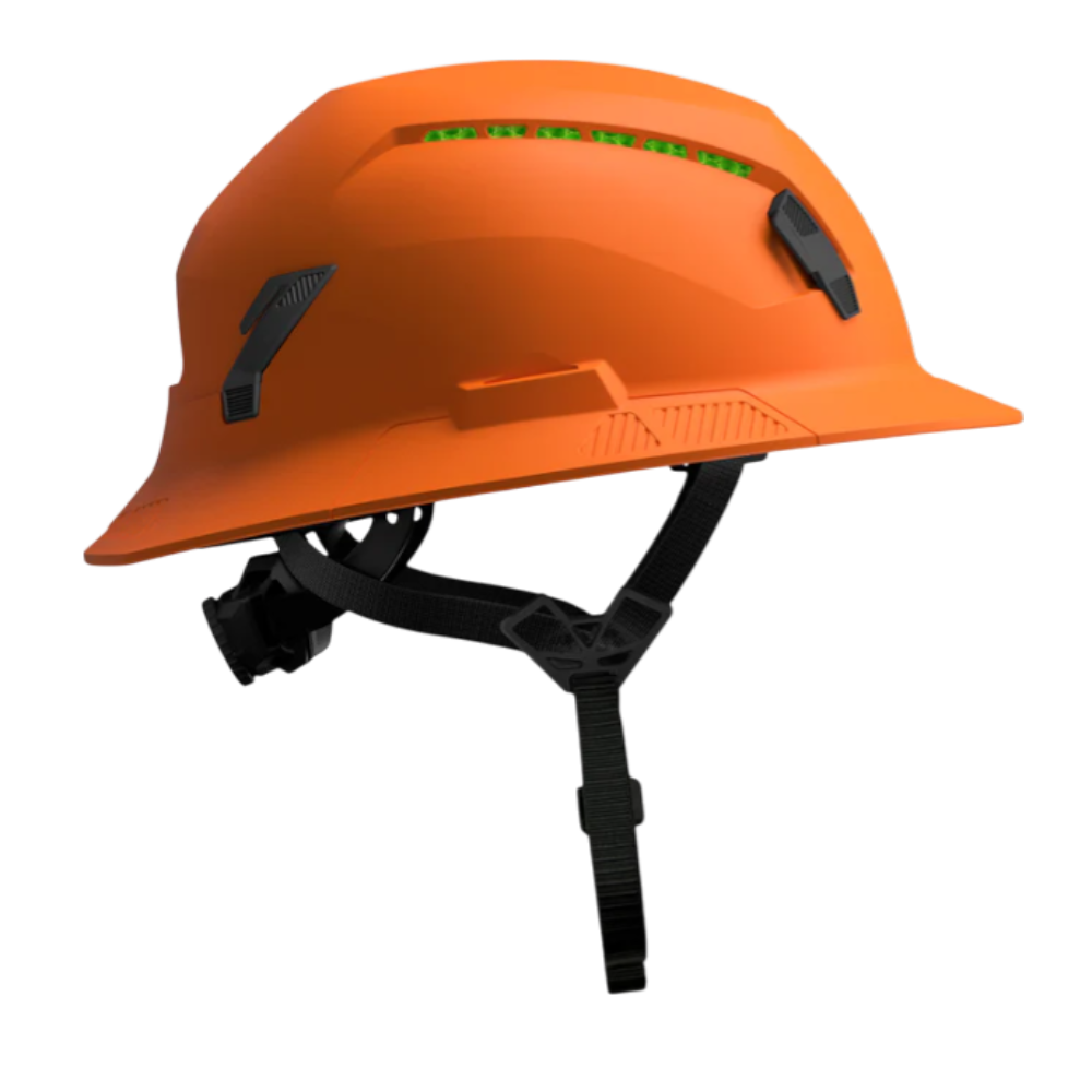 SHK-1 Full Brim Vented - Orange