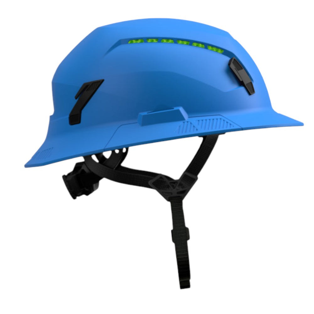 SHK-1 Full Brim Vented - Performance Blue