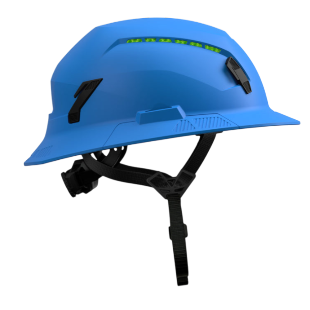SHK-1 Full Brim Vented - Performance Blue