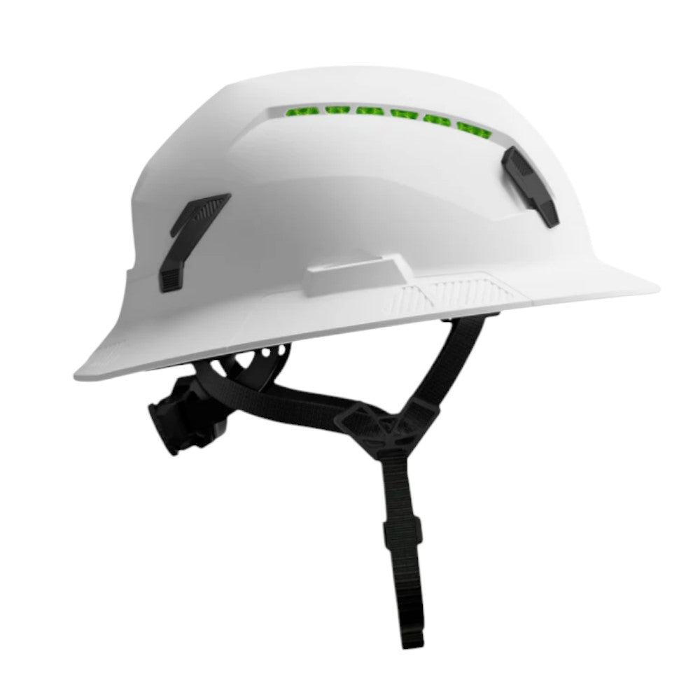 SHK-1 Full Brim Vented - White