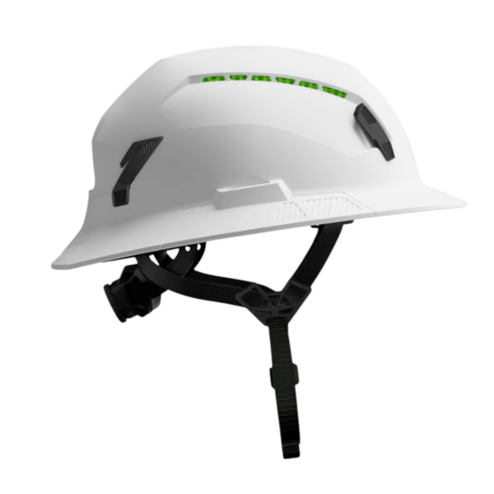 SHK-1 Full Brim Vented - White