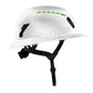 SHK-1 Full Brim Vented - White Carbon