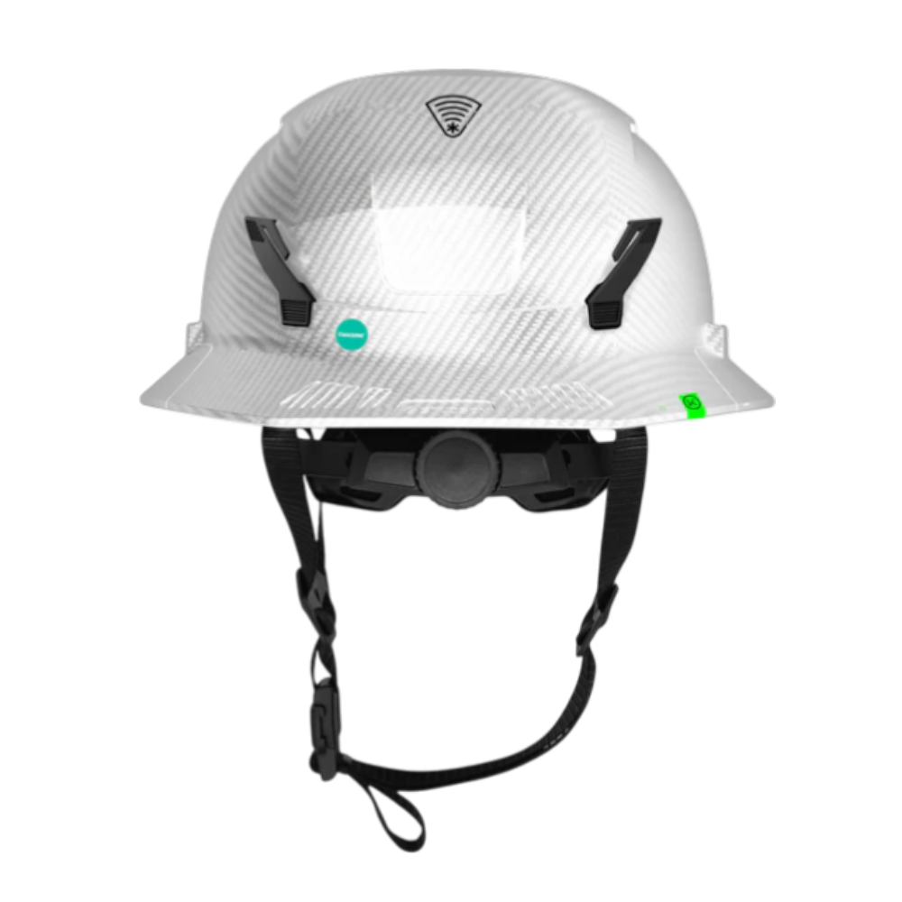 SHK-1 Full Brim Vented - White Carbon
