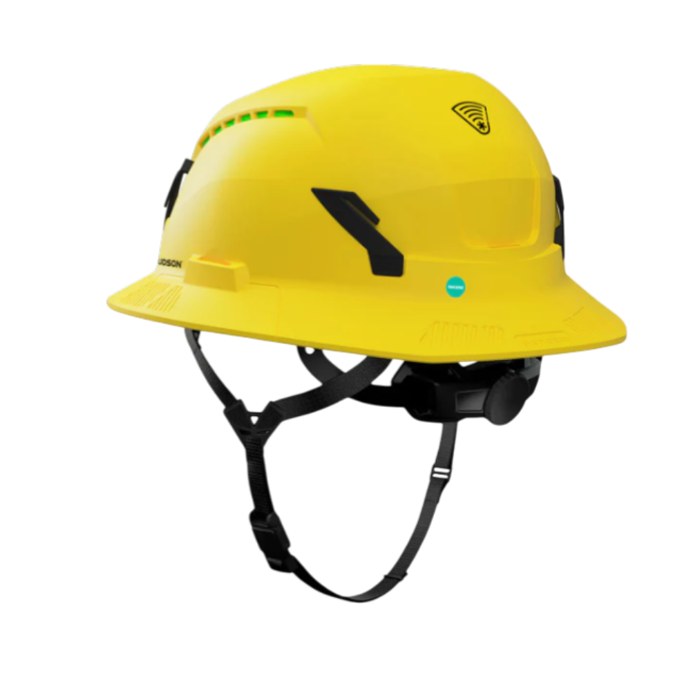SHK-1 Full Brim Vented - Safety Yellow