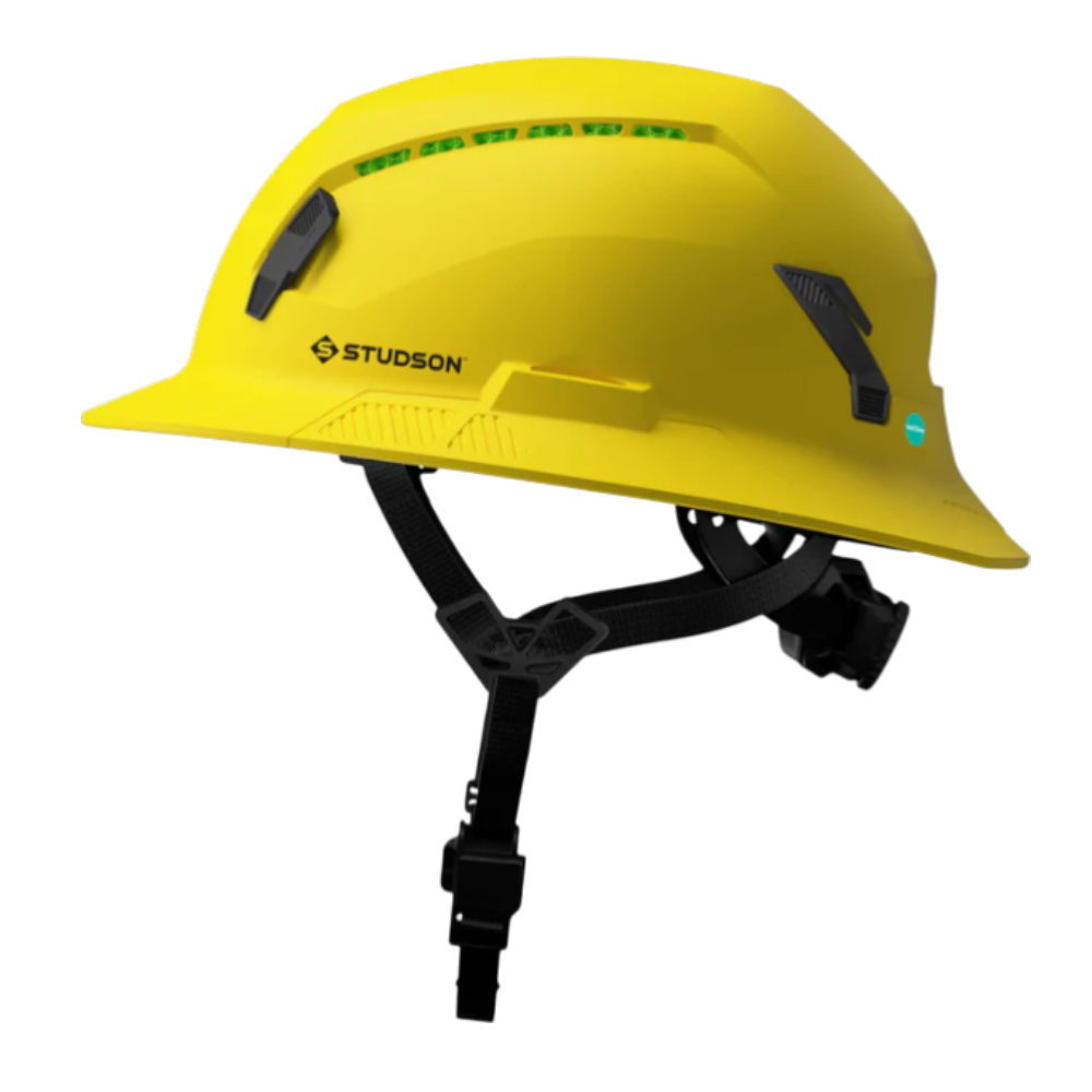 SHK-1 Full Brim Vented - Safety Yellow
