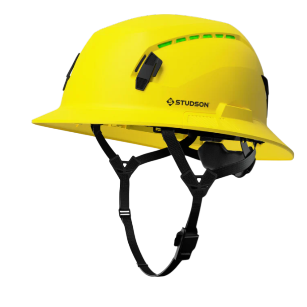 SHK-1 Full Brim Vented - Safety Yellow