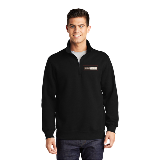 Sport-Tek® 1/4-Zip Sweatshirt - Black