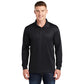 Sport-Tek® Long Sleeve Micropique Sport-Wick®Polo - Black