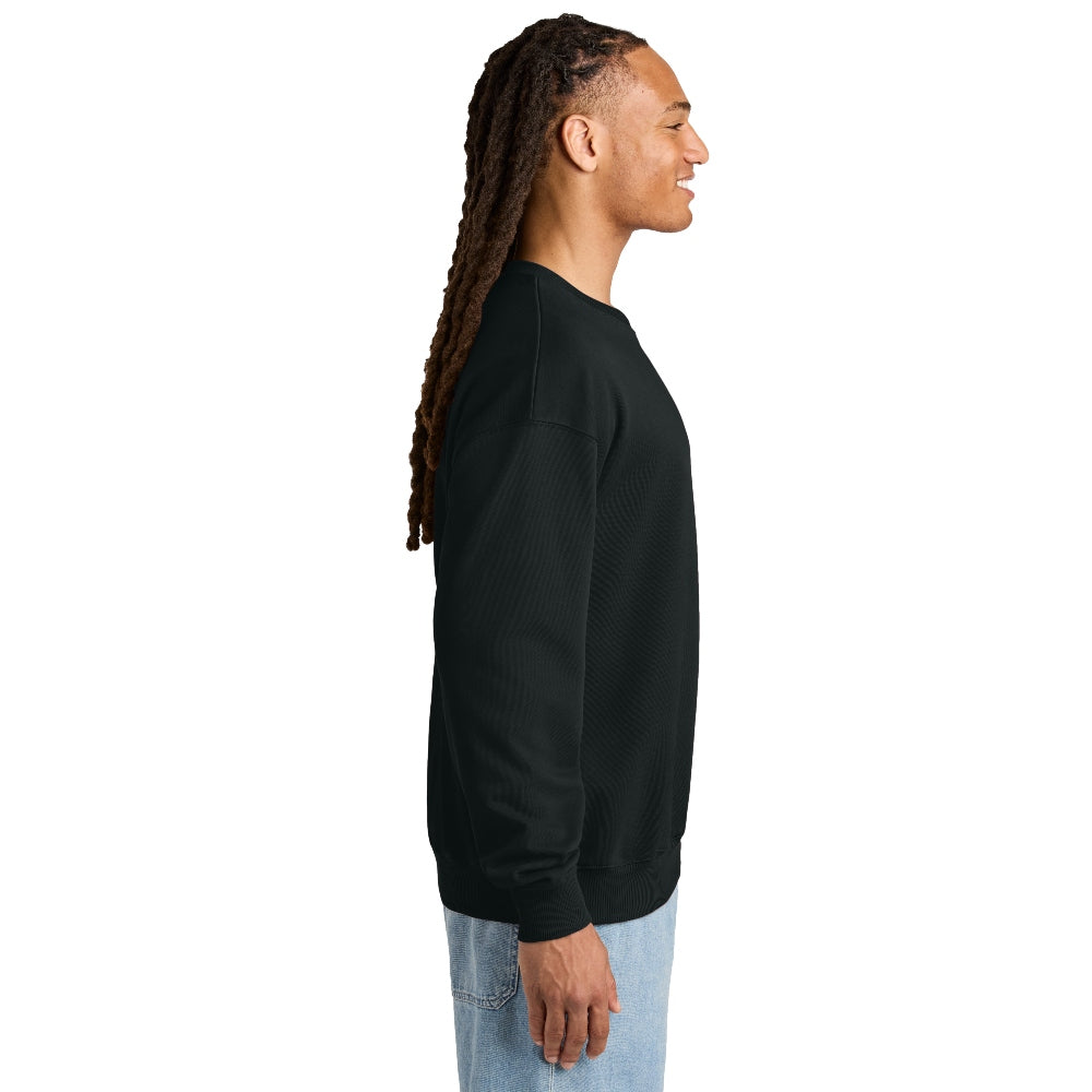 Stanley/Stella® Unisex Ledger Dry Crewneck Sweatshirt - Black