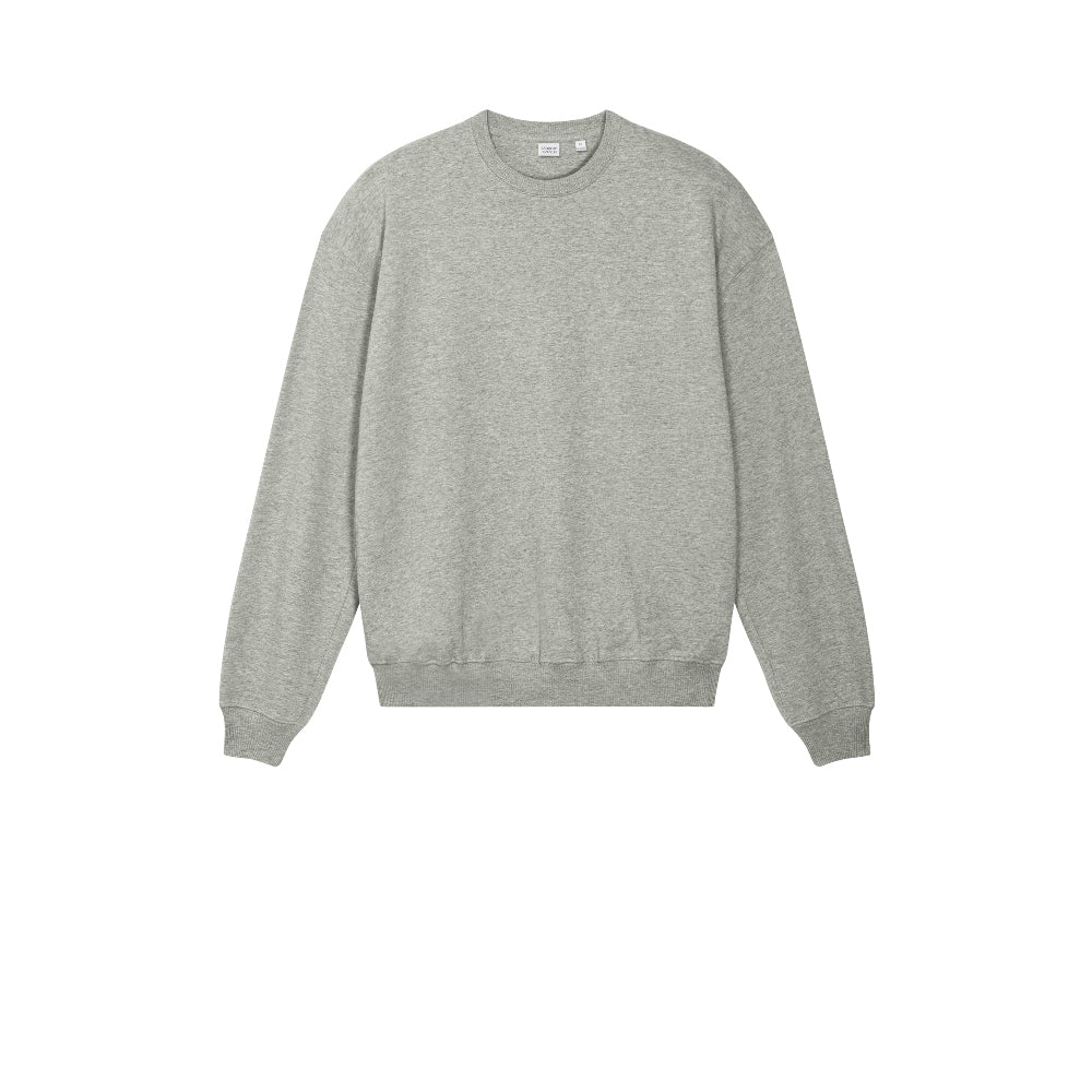 Stanley/Stella® Unisex Ledger Dry Crewneck Sweatshirt - Heather Grey