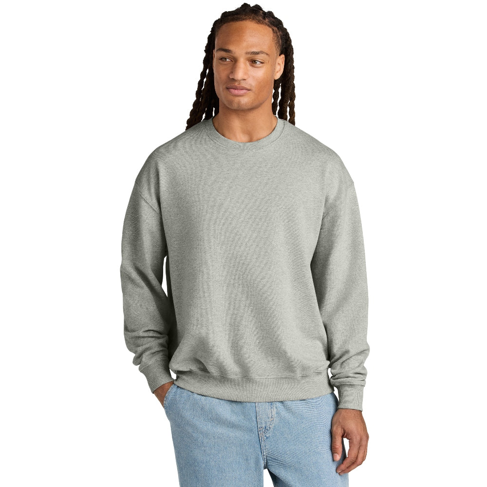 Stanley/Stella® Unisex Ledger Dry Crewneck Sweatshirt - Heather Grey