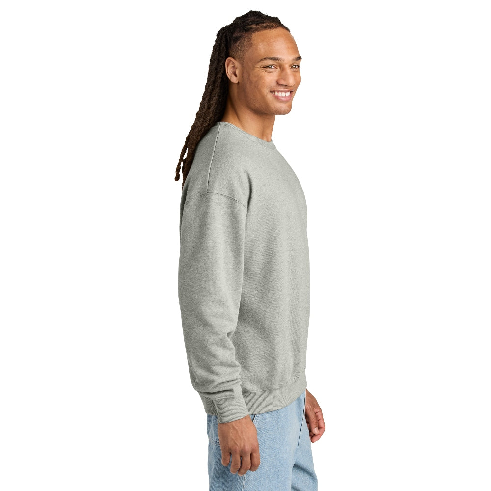 Stanley/Stella® Unisex Ledger Dry Crewneck Sweatshirt - Heather Grey