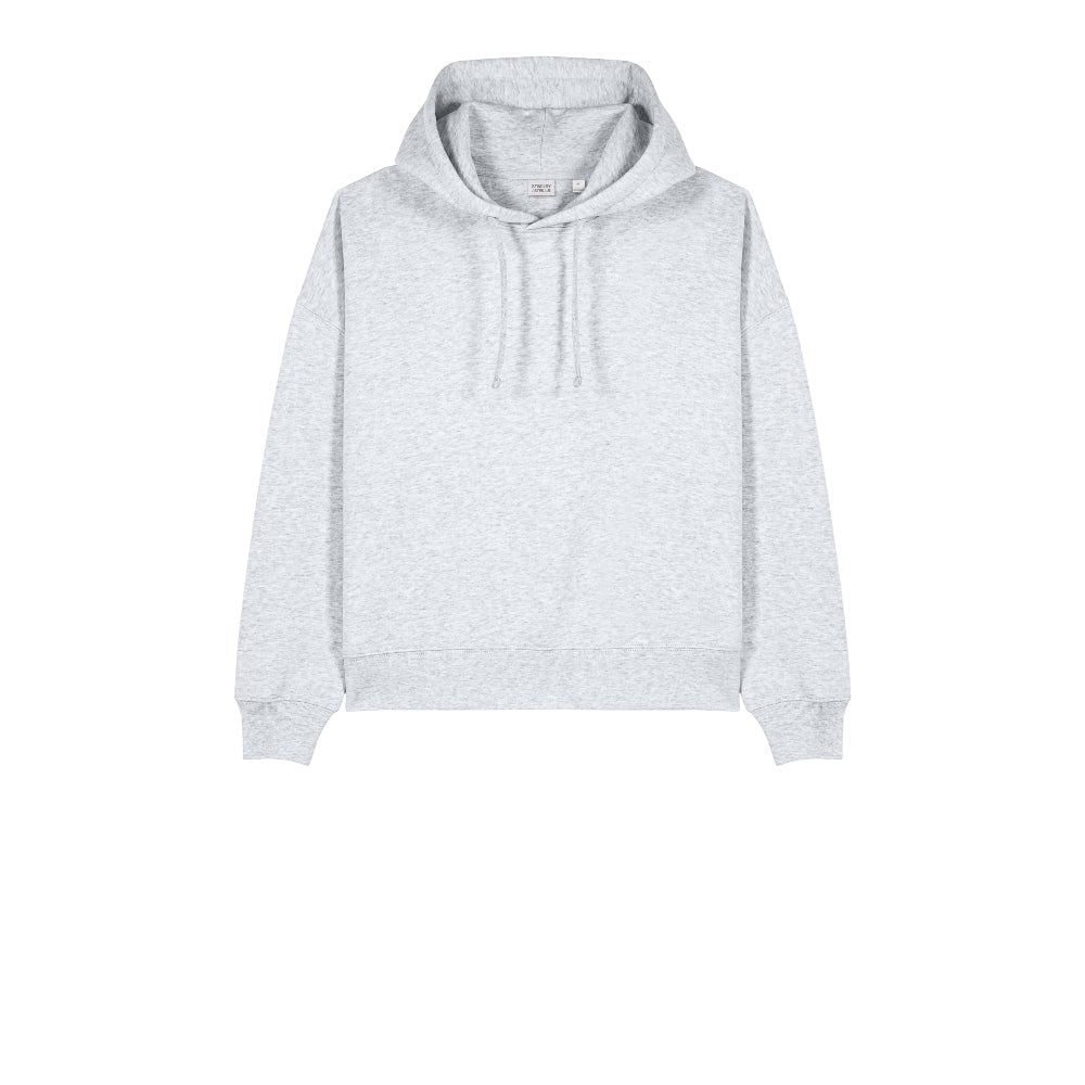 Stanley/Stella® Women’s Stella Nora Hooded Sweatshirt - Cool Heather Grey