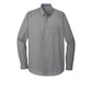 Port Authority® Long Sleeve Carefree Poplin Shirt - Gusty Grey