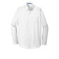 Port Authority® Long Sleeve Carefree Poplin Shirt - White
