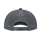 5 Panel Laser Perforated Performance Golf Rope Hat - Charcoal/Charcoal